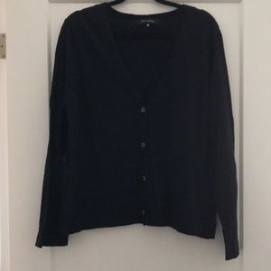 Black cardigan
